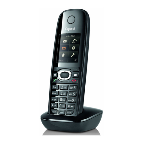 Siemens Gigaset C590 User manual Siemens Gigaset C590 User manual