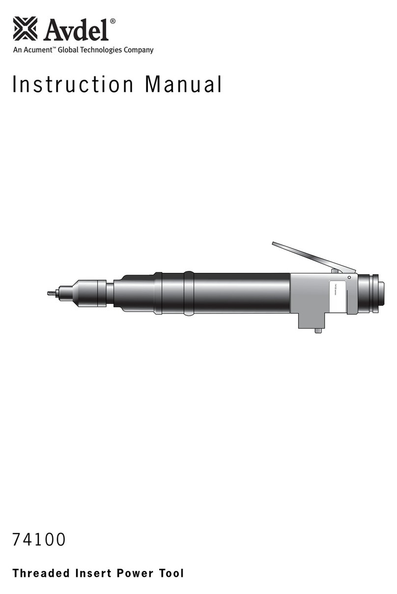 Avdel 74100 User manual