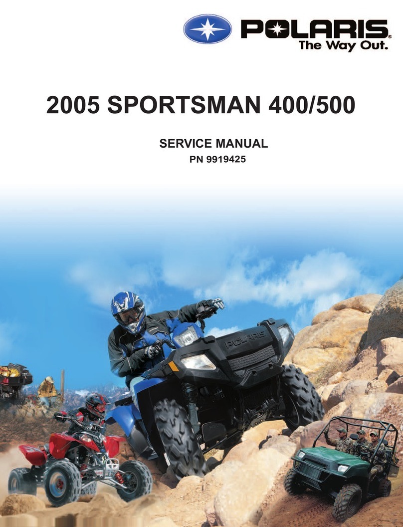 Polaris 2005 SPORTSMAN 500 Building instructions