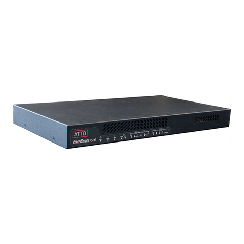 ATTO Technology FibreBridge 7500 User manual