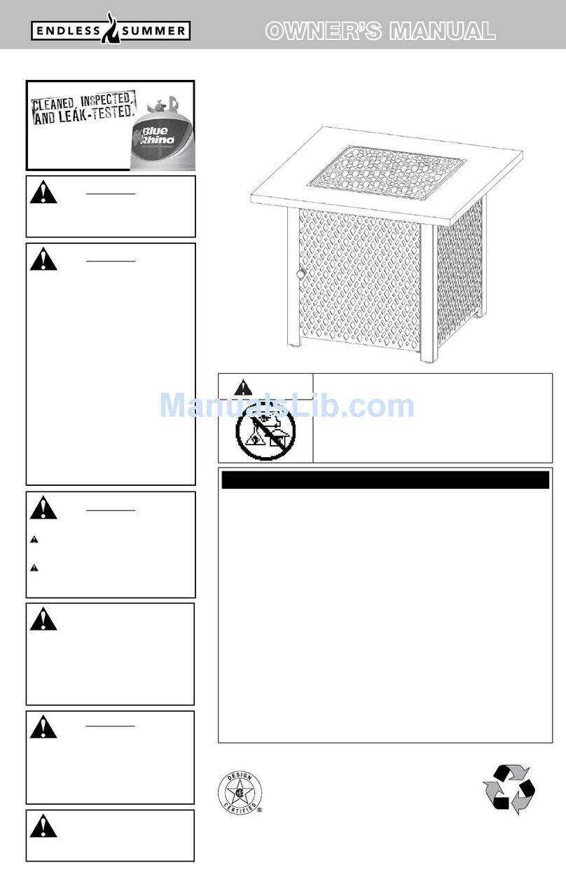 Endless Summer GAD1422T User manual