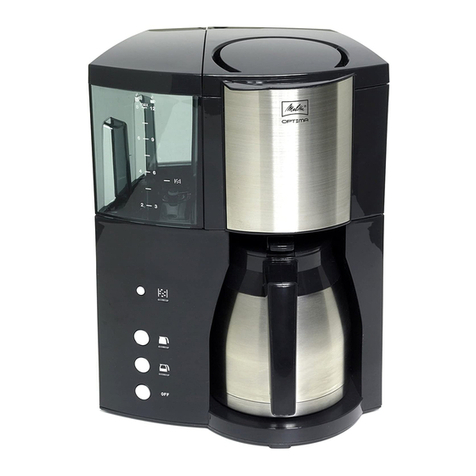 Melitta Optima Therm User manual