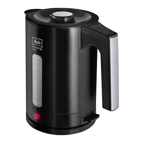 Melitta Easy Aqua User manual