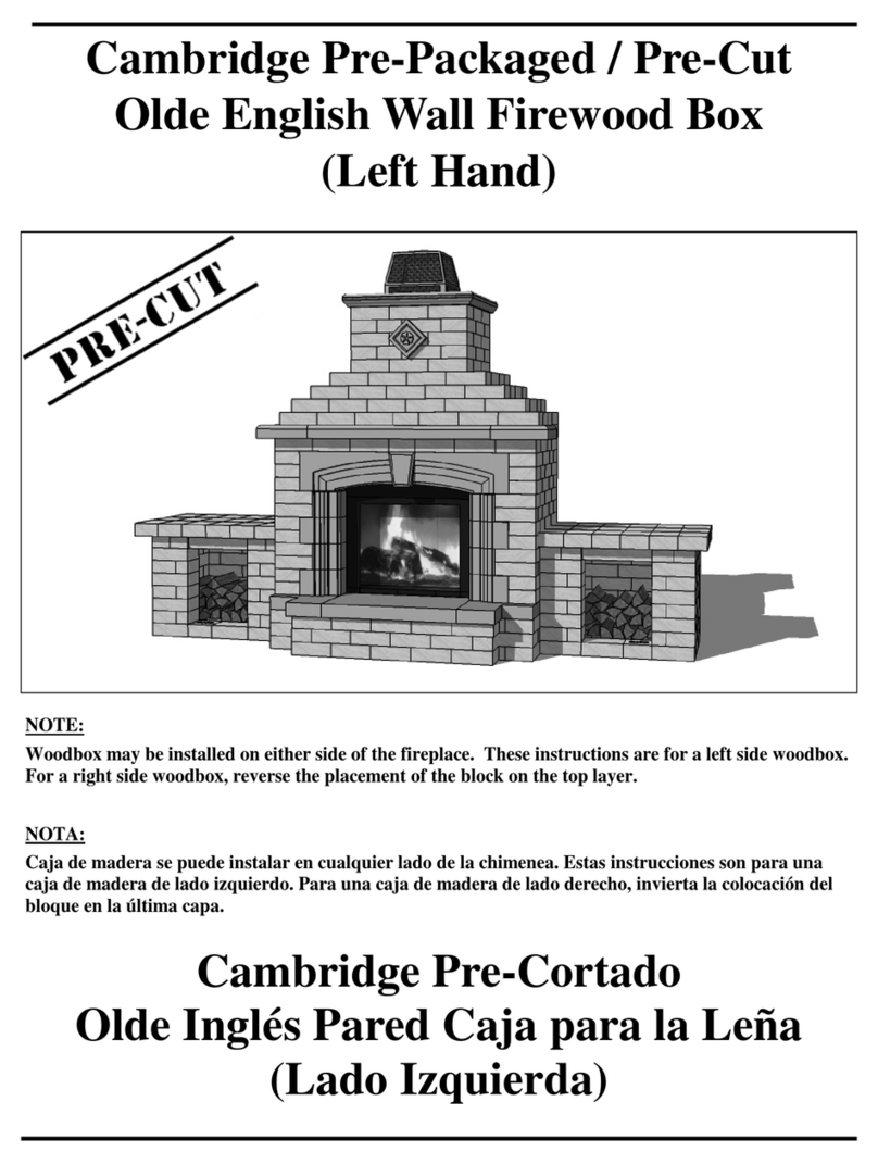 CAMBRIDGE Pre-Cut manual CAMBRIDGE Pre-Cut manual
