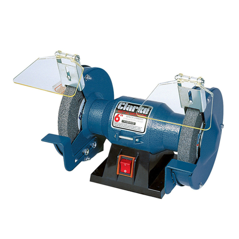 Clarke CBG6RP Installation and operation manual