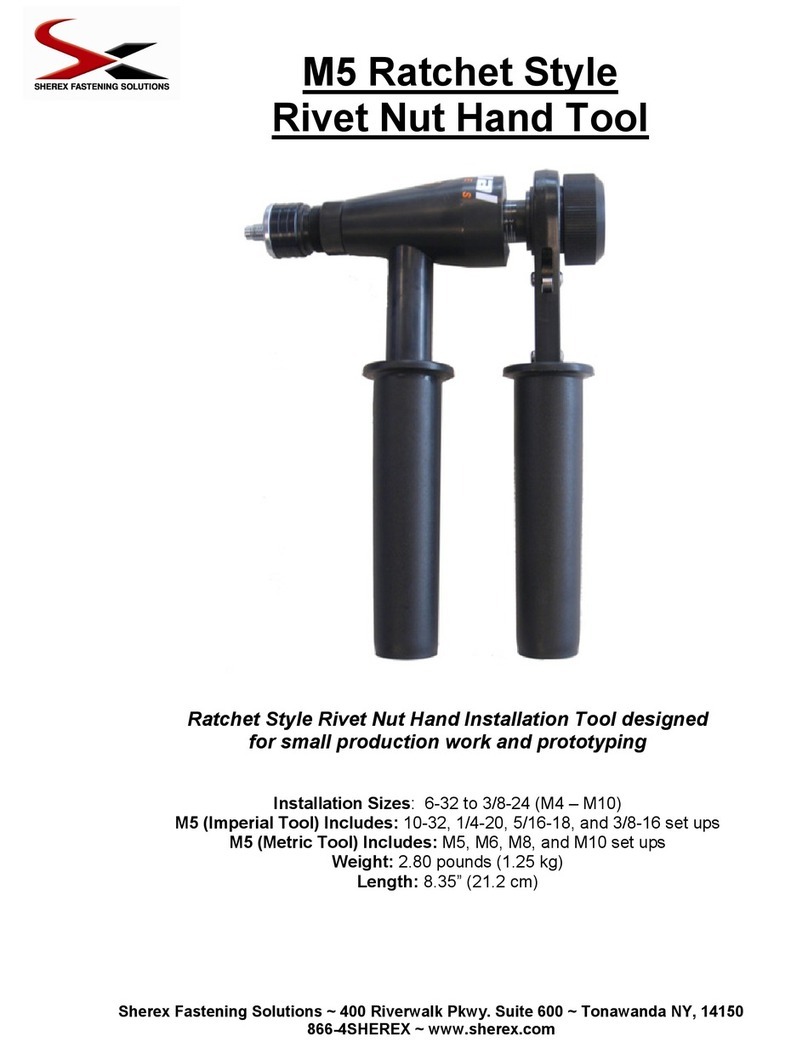 Sherex M5 operating manual