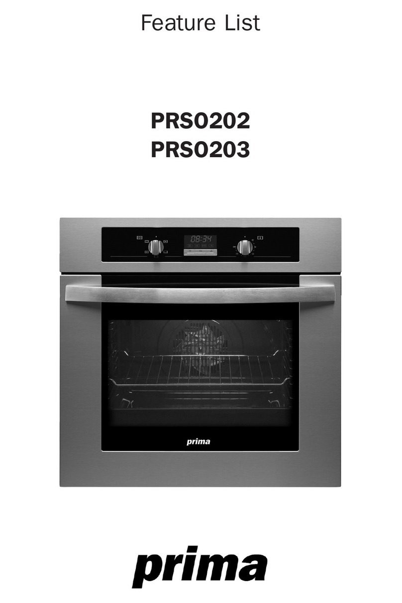 Prima PRSO202 Owner's manual