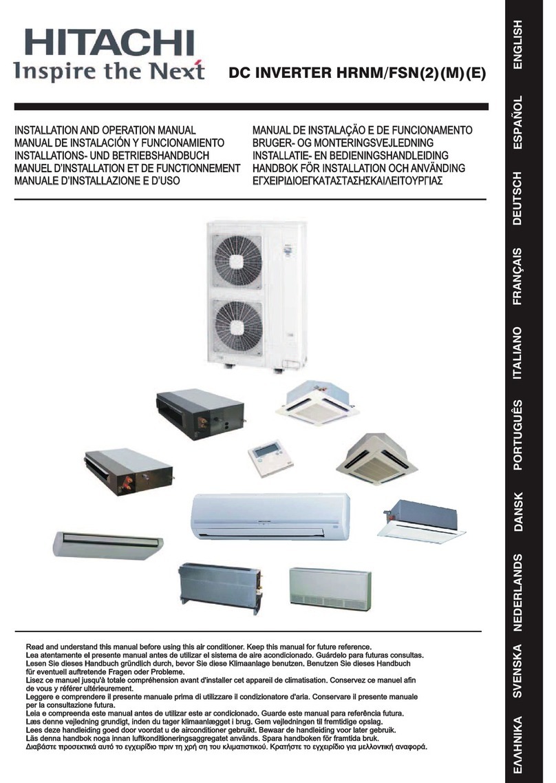 Hitachi HRNM/FSN(2)(M)(E) User manual