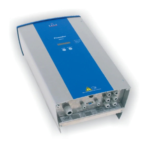 Kaco Powador 2500xi operating instructions