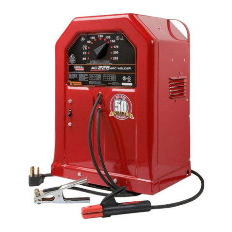 Lincoln Electric AC-225-GLM User manual