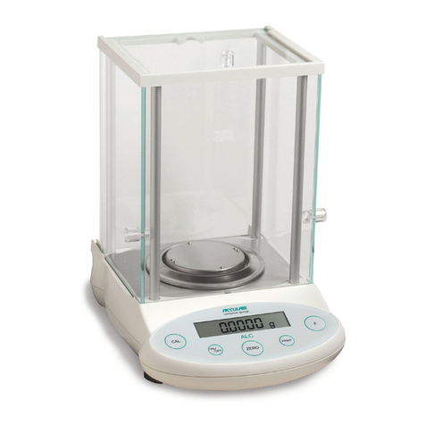 Acculab ALC series operating instructions