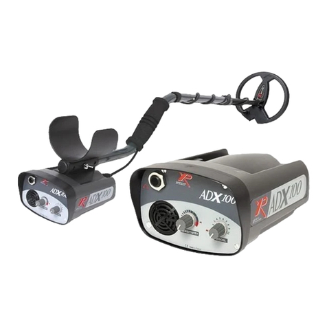 XP Metal Detectors ADX100 User manual XP Metal Detectors ADX100 User manual