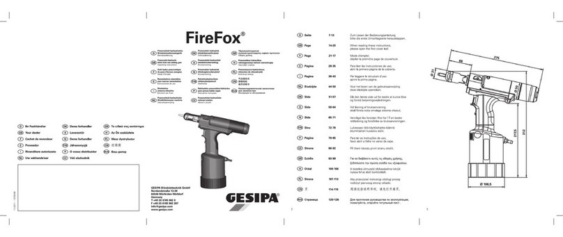 Gesipa FireFox operating instructions