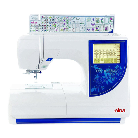 ELNA EXPRESSIVE 820 User manual