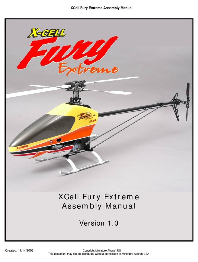XCell Fury Extreme Assembly manual XCell Fury Extreme Assembly manual