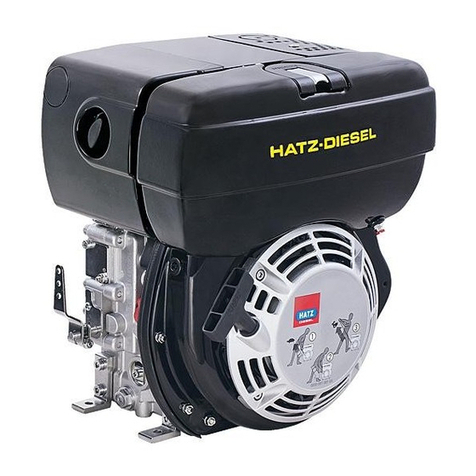 Hatz Diesel 1B20 Operator's manual