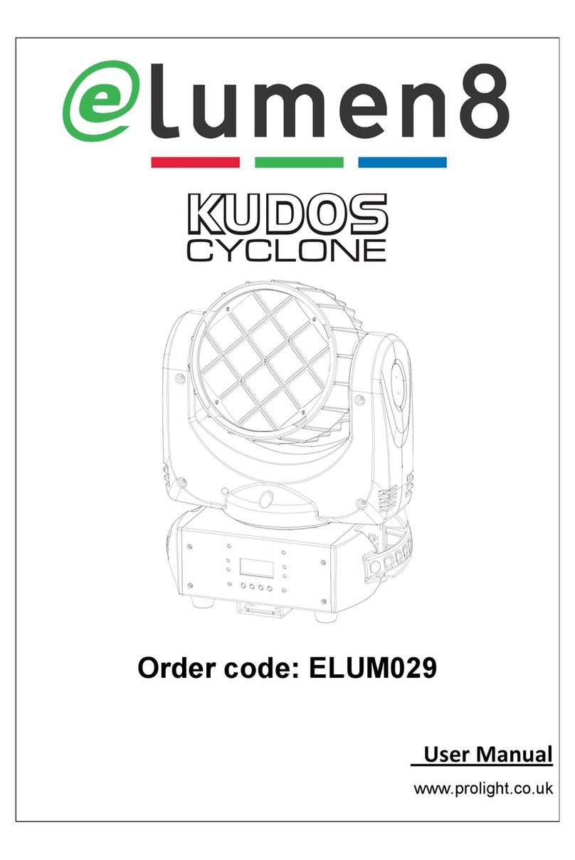 Elumen8 KUDOS CYCLONE user manual Elumen8 KUDOS CYCLONE user manual