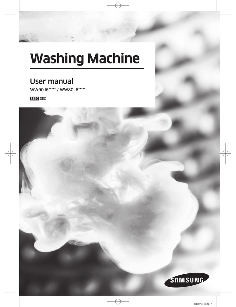Samsung WW90J6 Series user manual