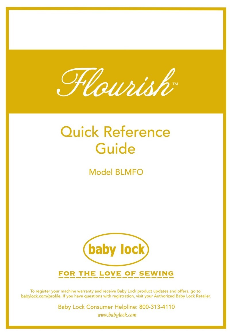 Baby Lock Flourish BLMFO User manual