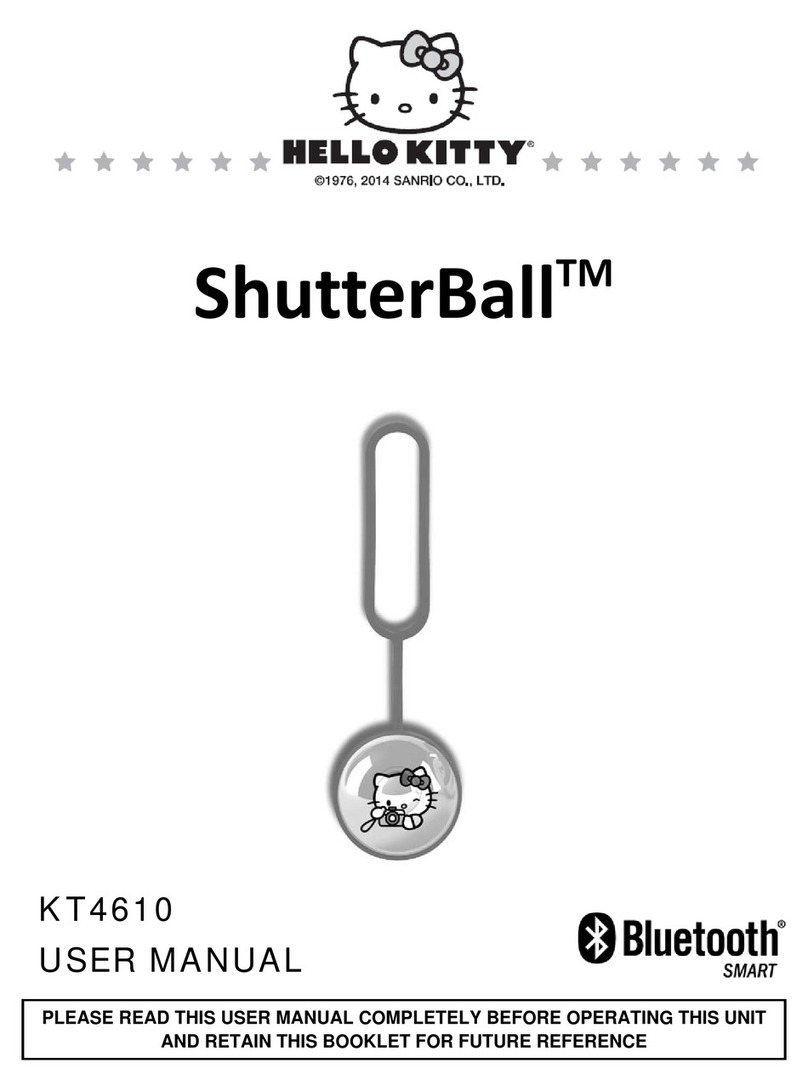 Hello Kitty ShutterBall KT4610 user manual