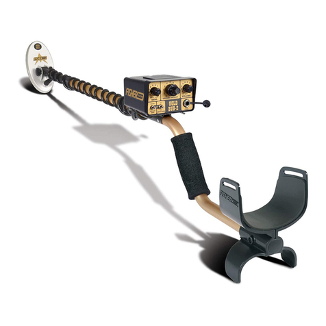 Fisher M-Scope Gold Bug 2 User manual