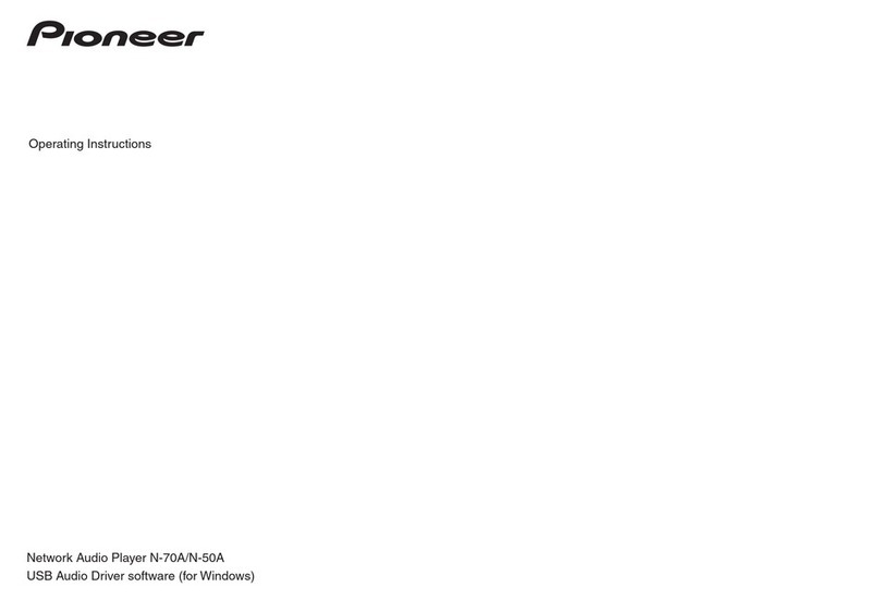 Pioneer N-70A operating instructions