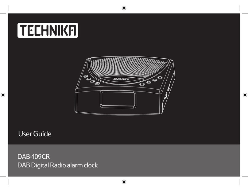 Technika DAB-109CR user guide