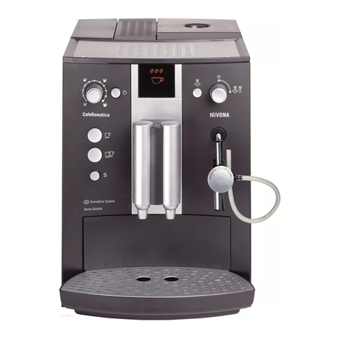 Nivona CAFEROMATICA 710 operating instructions