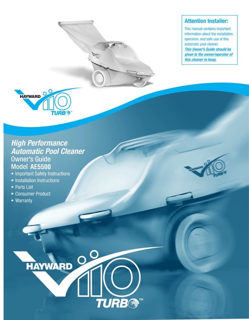 Hayward Viio Turbo AE5500 User manual