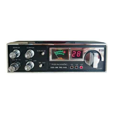 Realistic trc-448 User manual Realistic trc-448 User manual