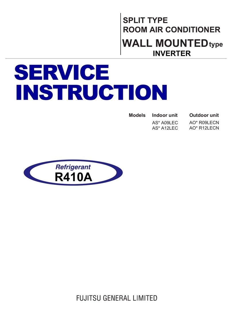 Fujitsu AS* A09LEC Original operating manual
