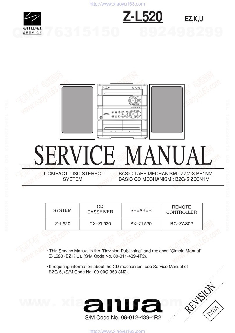 Aiwa Z-L520 User manual