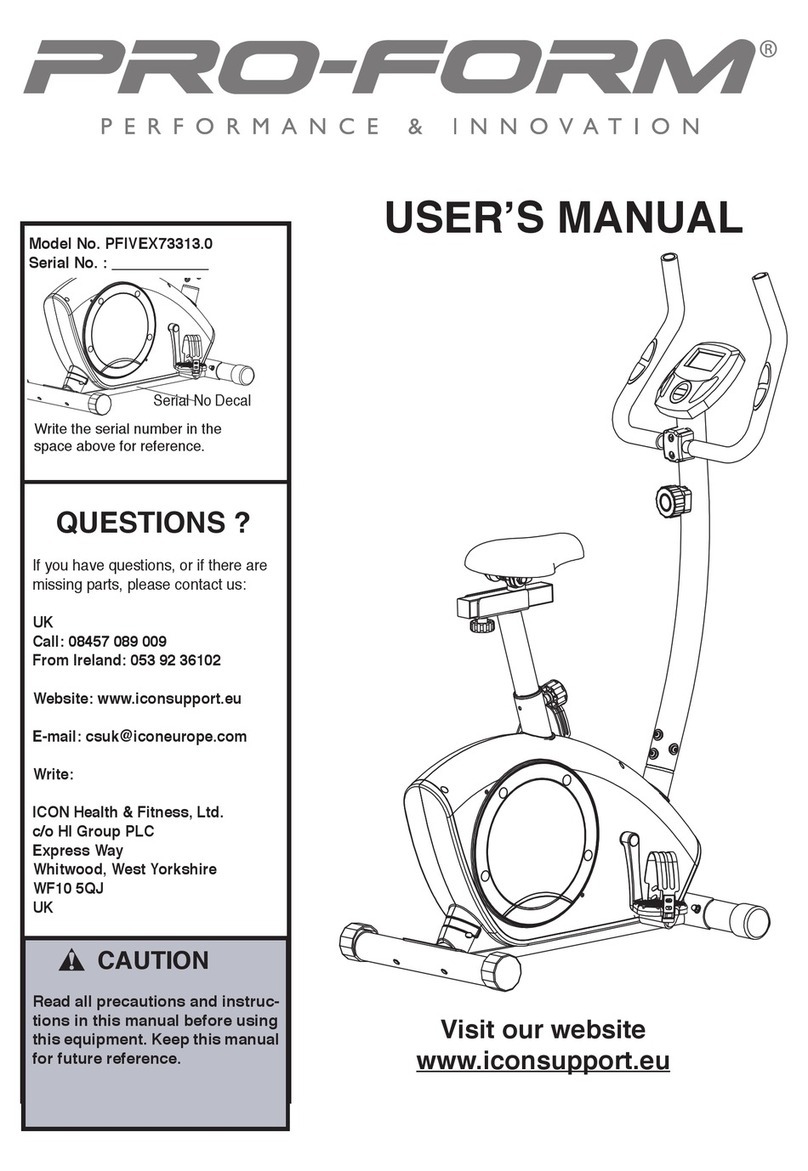 ICON PFIVEX73313.0 User manual