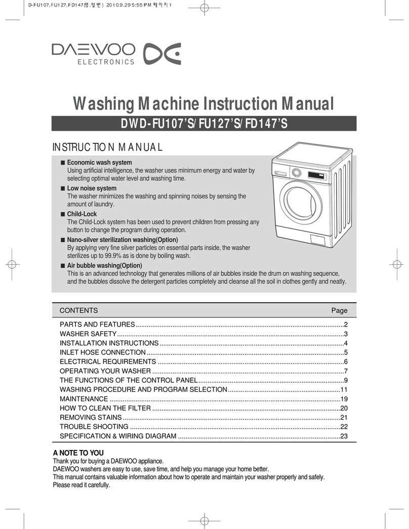 Daewoo DWD-FU107'S User manual