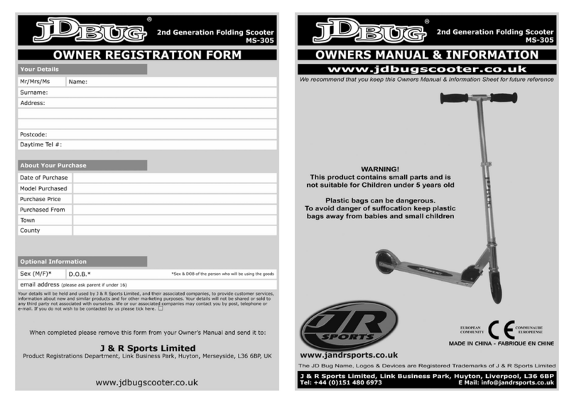 JDbug MS-305 User manual