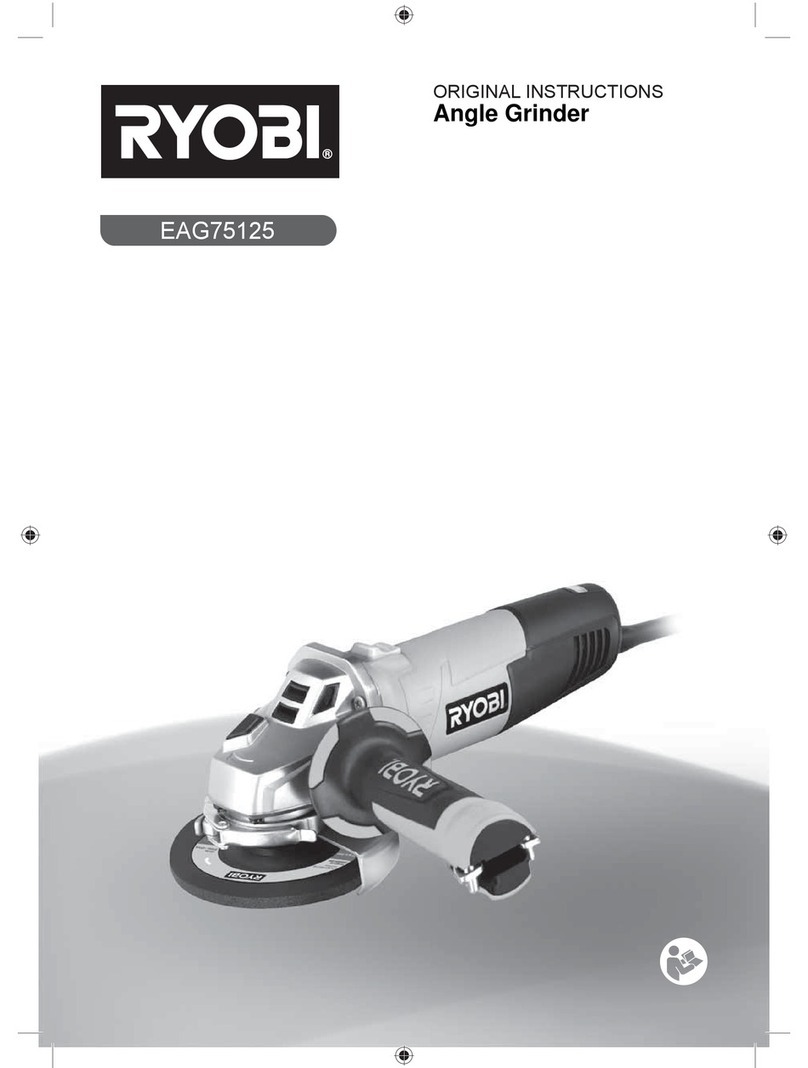 Ryobi EAG75125 User manual
