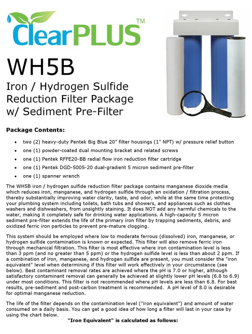 ClearPlus WH5B User manual