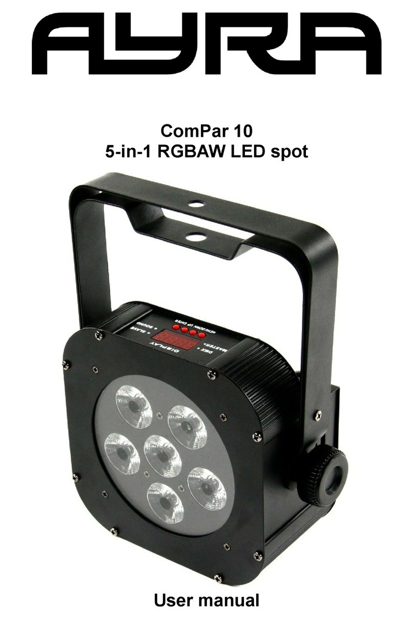 Ayra ComPar 10 User manual
