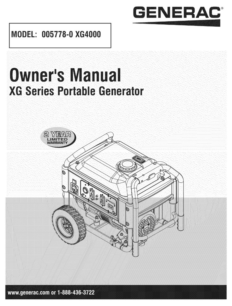 Generac Power Systems 005778-0 User manual