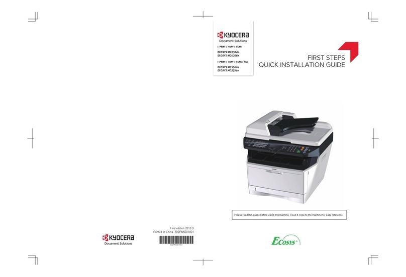 Kyocera ECOSYS M2030dn User manual