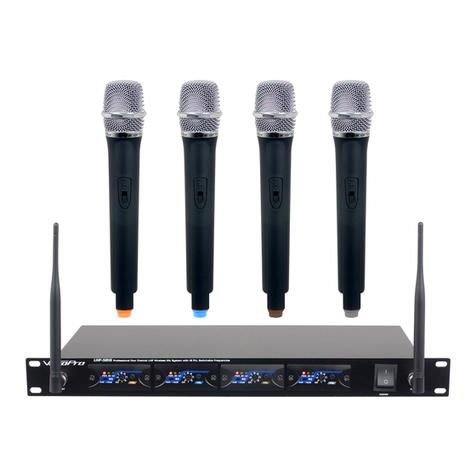 VocoPro UHF-5816 owner's manual