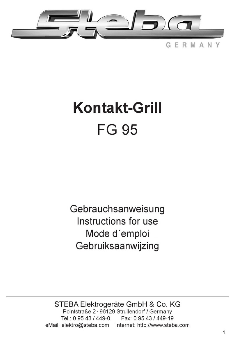 Steba FG 95 User manual