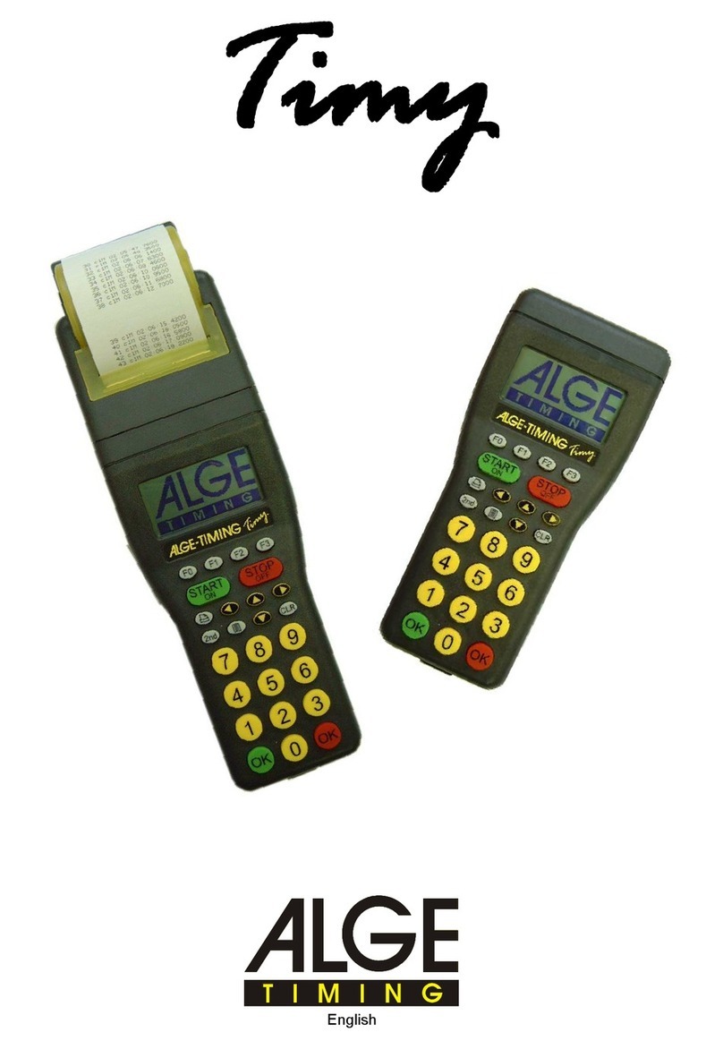 ALGE-Timing Timy manual