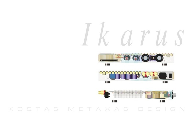 Metaxas Audio Systems Ikarus user manual