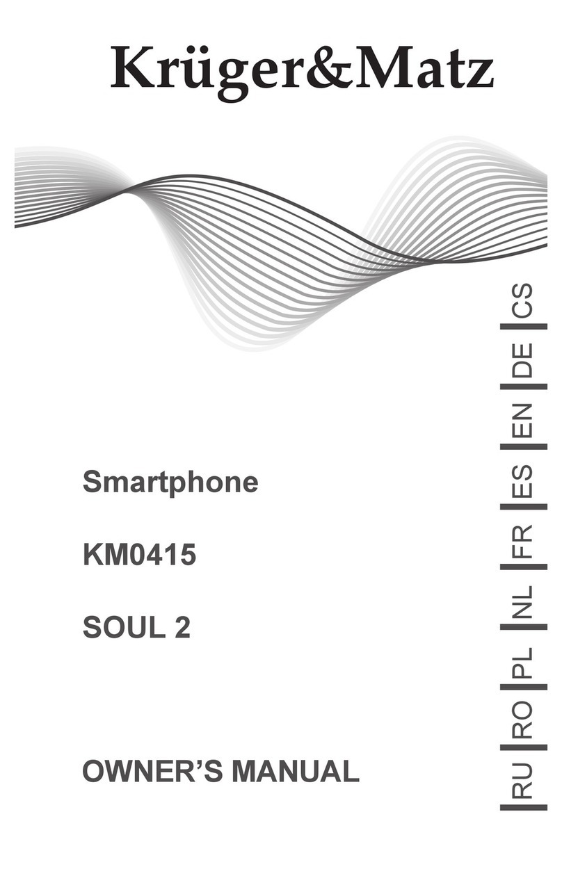 Kruger&Matz KM0415 SOUL 2 User manual Kruger&Matz KM0415 SOUL 2 User manual