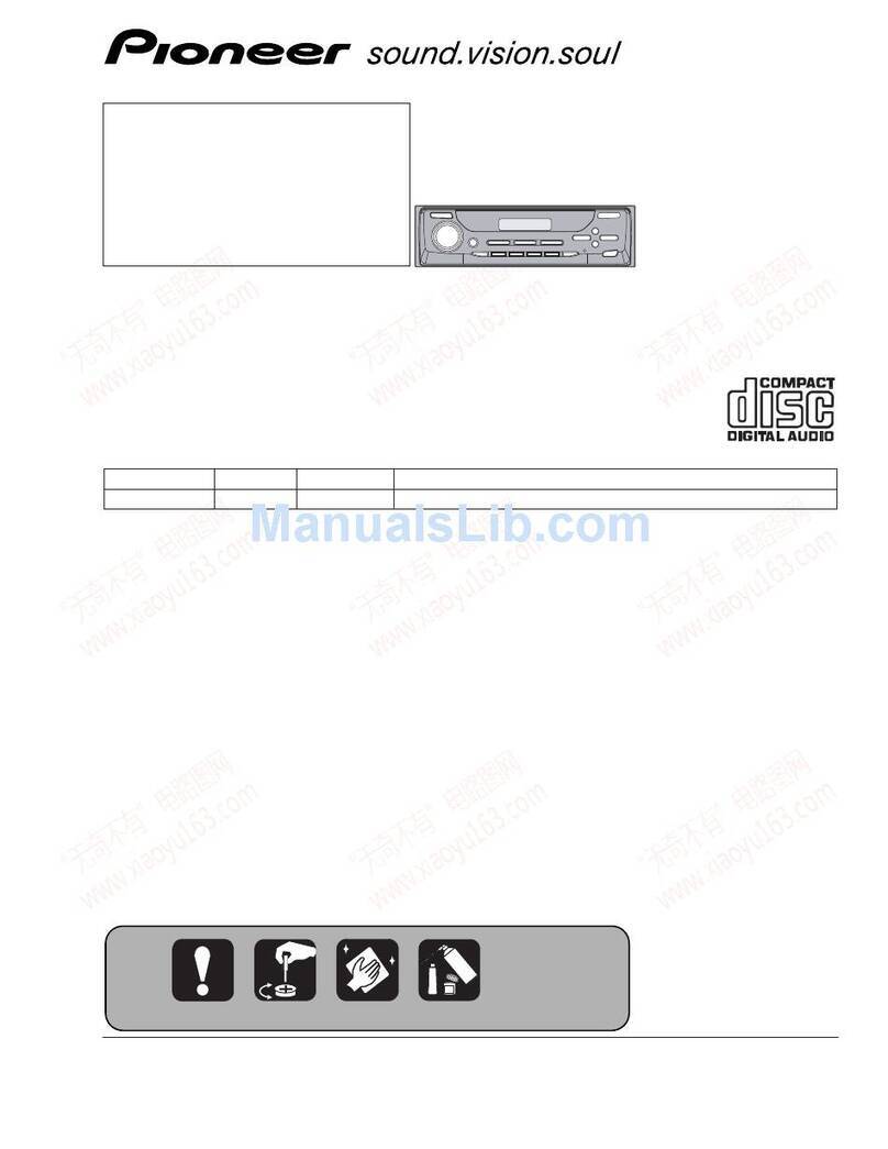Pioneer DEH-P8400MP User manual