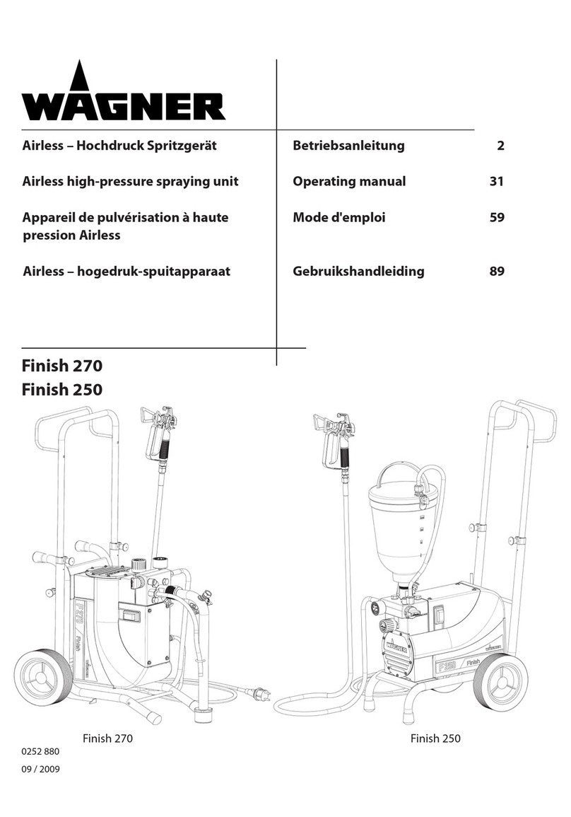 WAGNER Finish 270 User manual