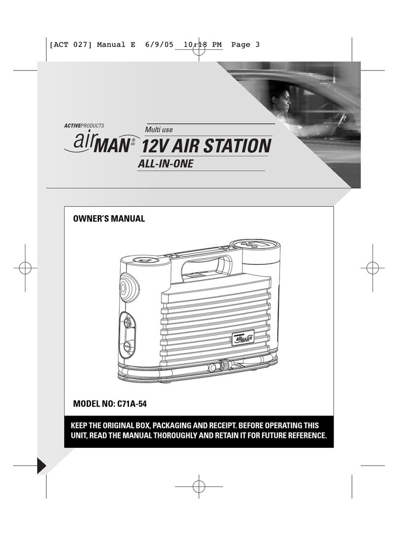 AirMan C71A-54 owner's manual