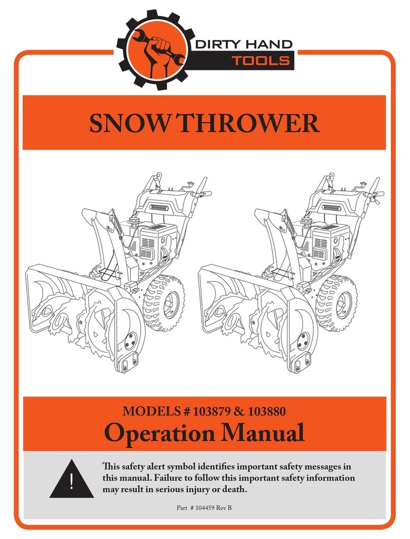 Dirty hand 103879 User manual