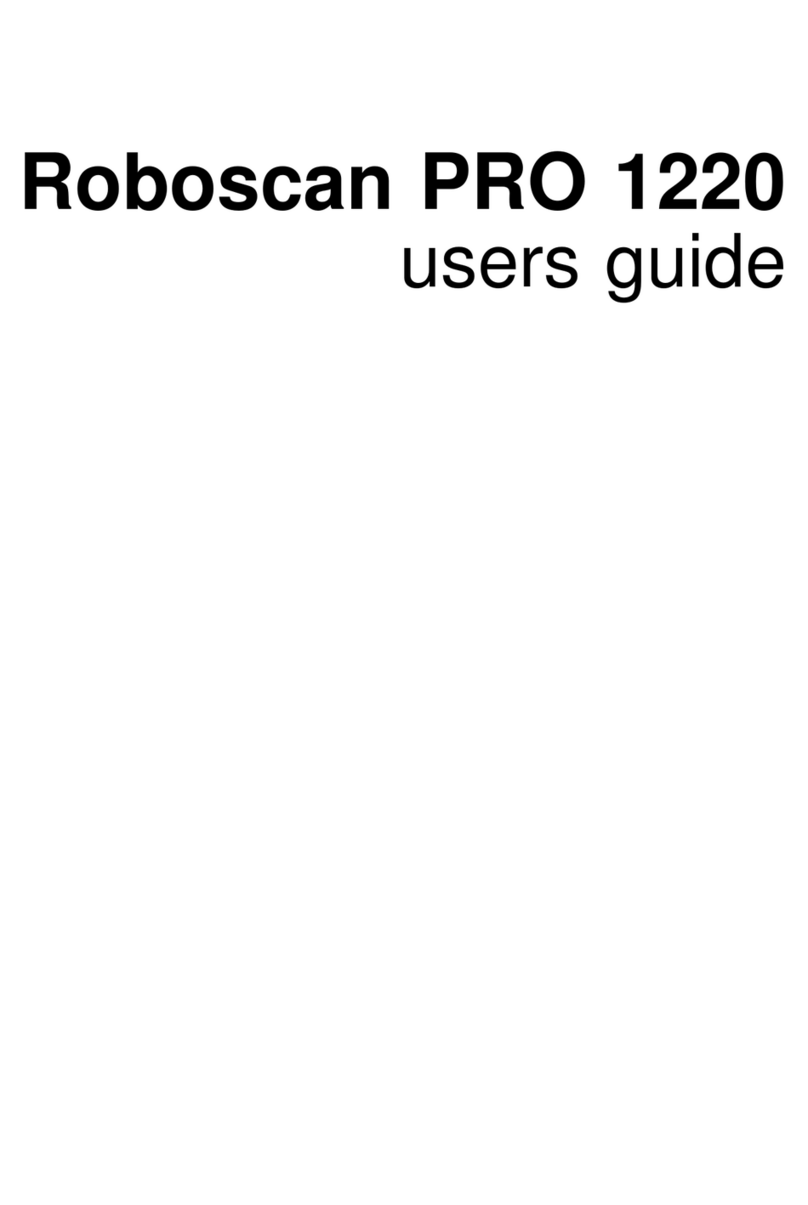 Roboscan PRO 1220 user guide Roboscan PRO 1220 user guide